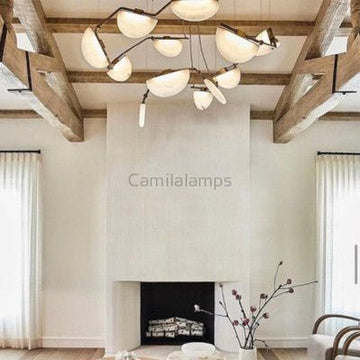 Tiamat Alabaster Chandelier - Camilalamps - Tiama - 870 - 1