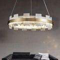 Varnaka Alabaster Chandelier Light - Camilalamps - Varna - 889 - 31