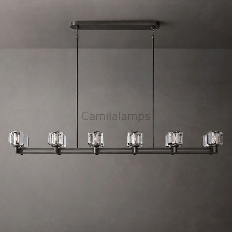 Demaket Double Linear Chandelier 72" - Camilalamps - CA - CPGX1011 - 102