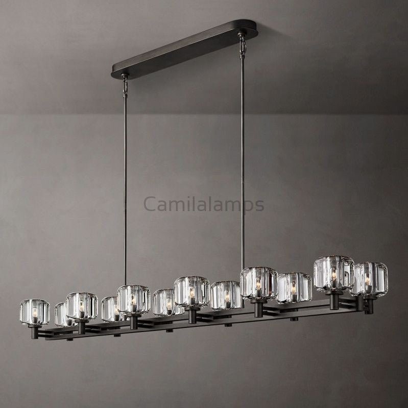 Demaket Double Linear Chandelier 72" - Camilalamps - CA - CPGX1011 - 104