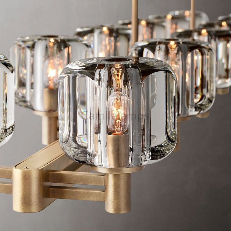 Demaket Double Linear Chandelier 72" - Camilalamps - CA - CPGX1011 - 104