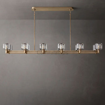 Demaket Double Linear Chandelier 72"