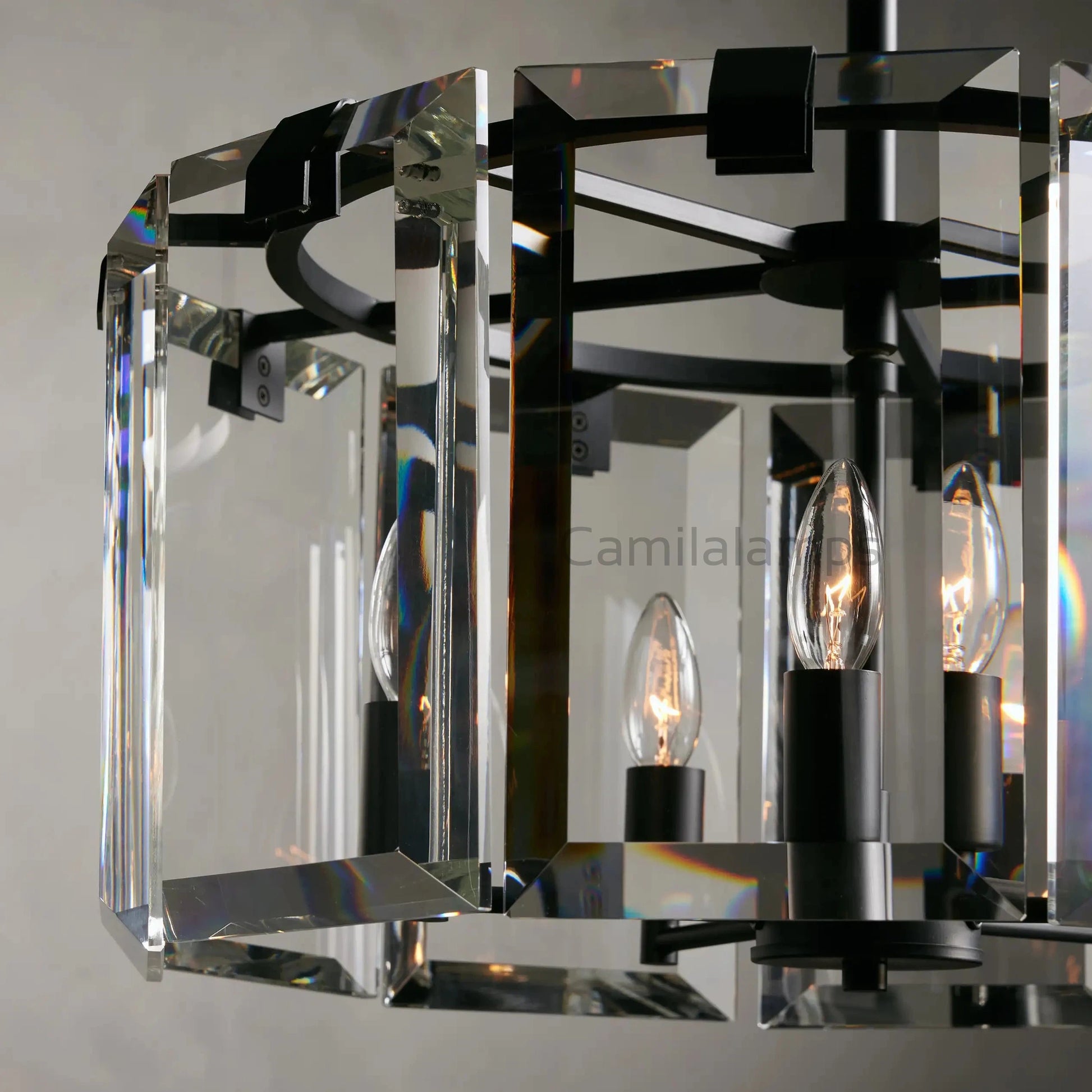 Amaya Round Chandelier 5Light 7Light - Camilalamps - CA - 2036H110