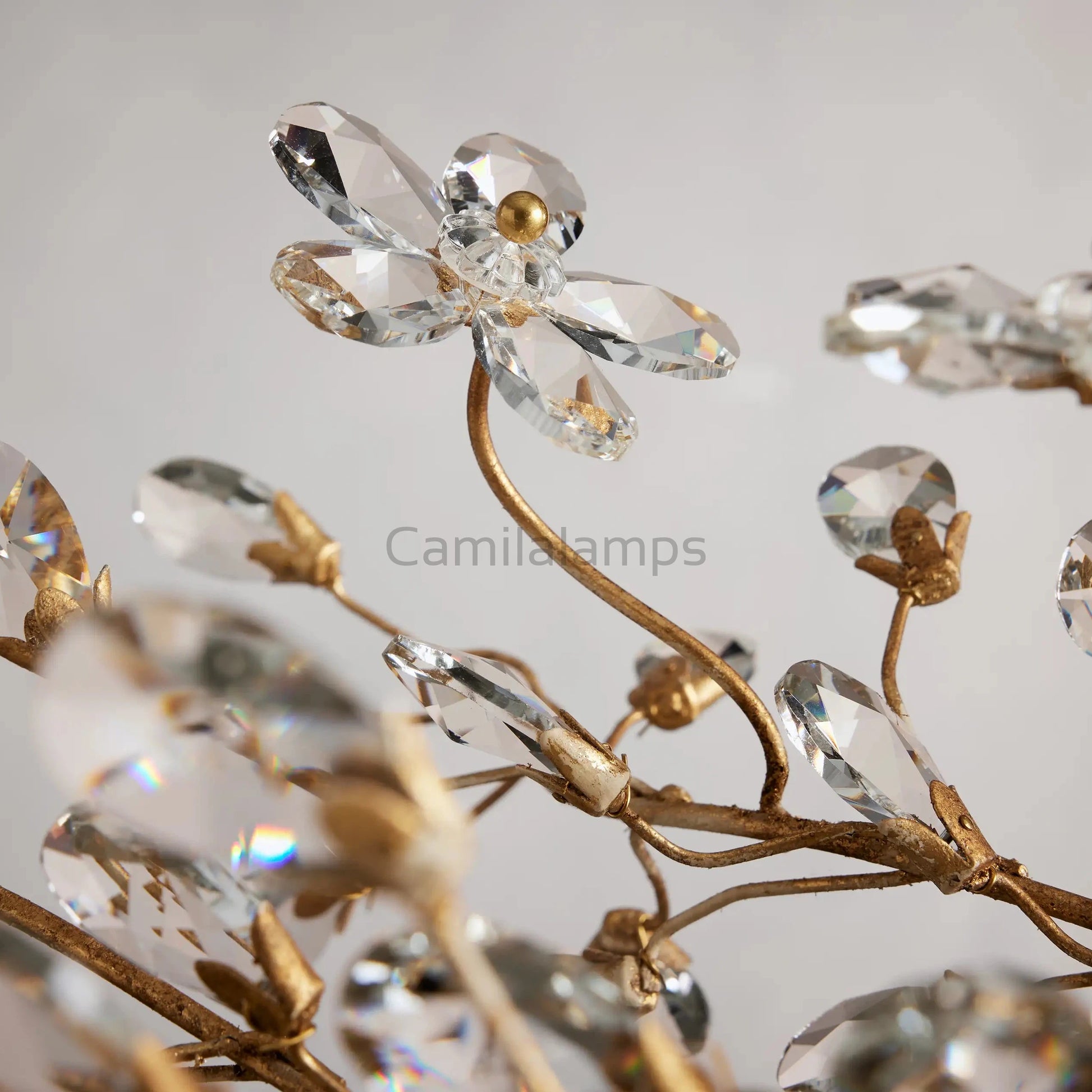 Fiore Linear Chandelier 43"51"68" - Camilalamps - CA - 1ZA0016