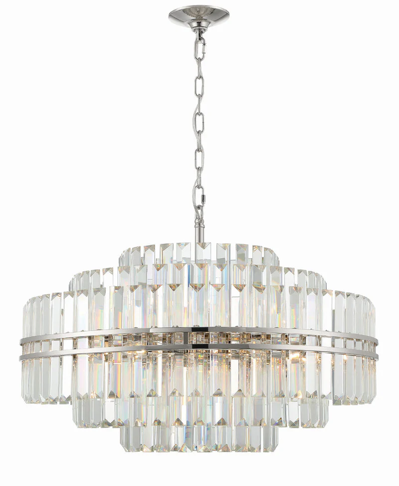 Hayer Round Crystal Chandelier