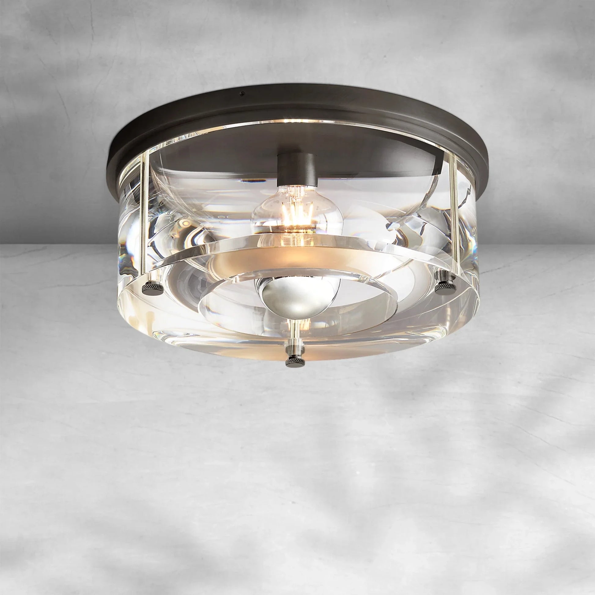 Savilen Round Flushmount 10"12"14" - Camilalamps - CA-Savilen-RF004