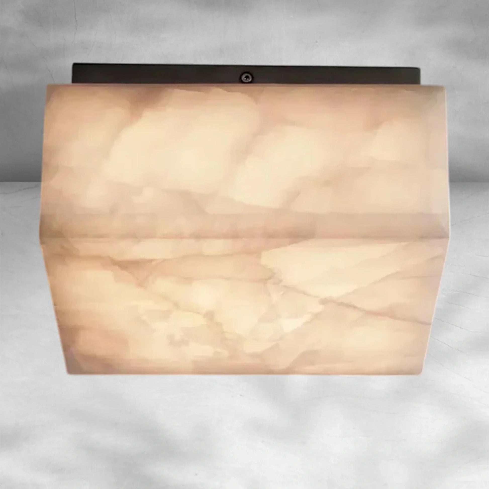 Rivaga Calcite Square Flushmount 6"10"14" - Camilalamps - CA-DE2023-C0707