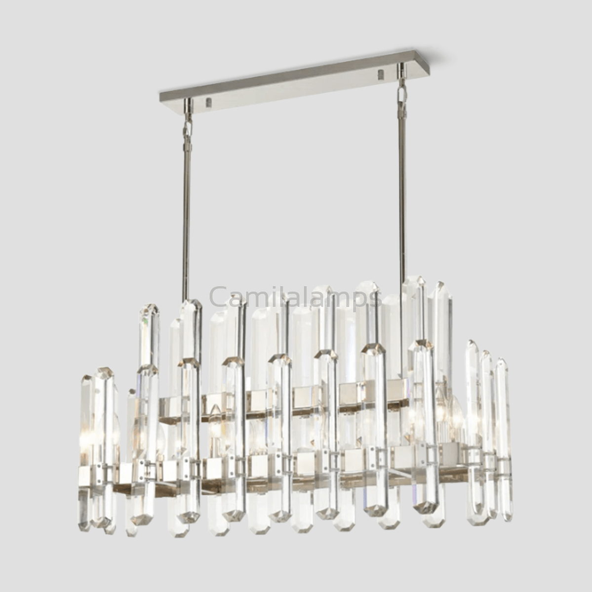 Isolde Crystal Linear Chandelier - Camilalamps - CA - LI2024 - C5852