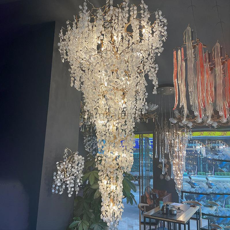 Monroe Two-tier Large Branch Chandelier - thebelacan