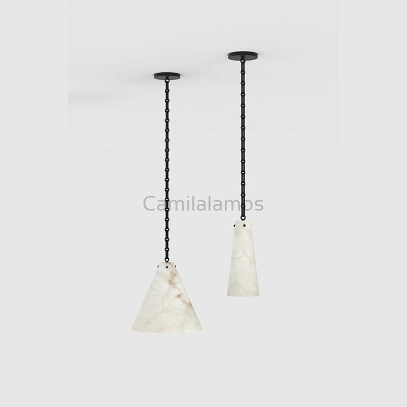 Contemporary Large Alabaster Pendant Light For Kitchen Island, Living Room Chandeliers Kevinstudiolives   