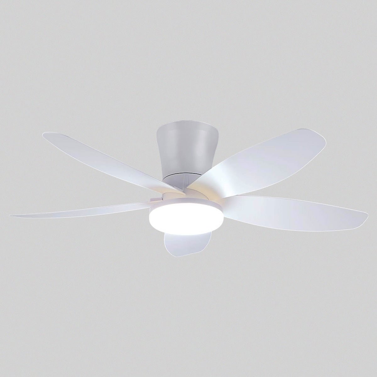 Indoor/Outdoor Recessed Black Ceiling Fan Light - Camilalamps - CA - 36IN - 36CW