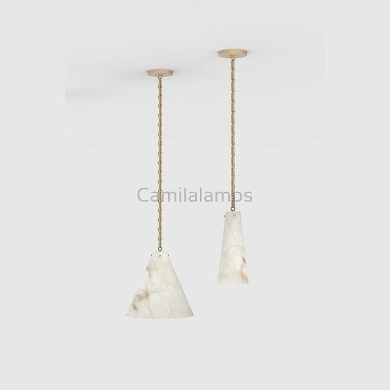Contemporary Large Alabaster Pendant Light For Kitchen Island, Living Room Chandeliers Kevinstudiolives   