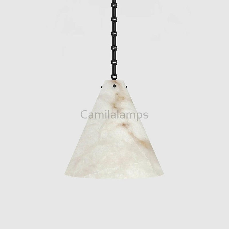 Contemporary Large Alabaster Pendant Light For Kitchen Island, Living Room Chandeliers Kevinstudiolives   