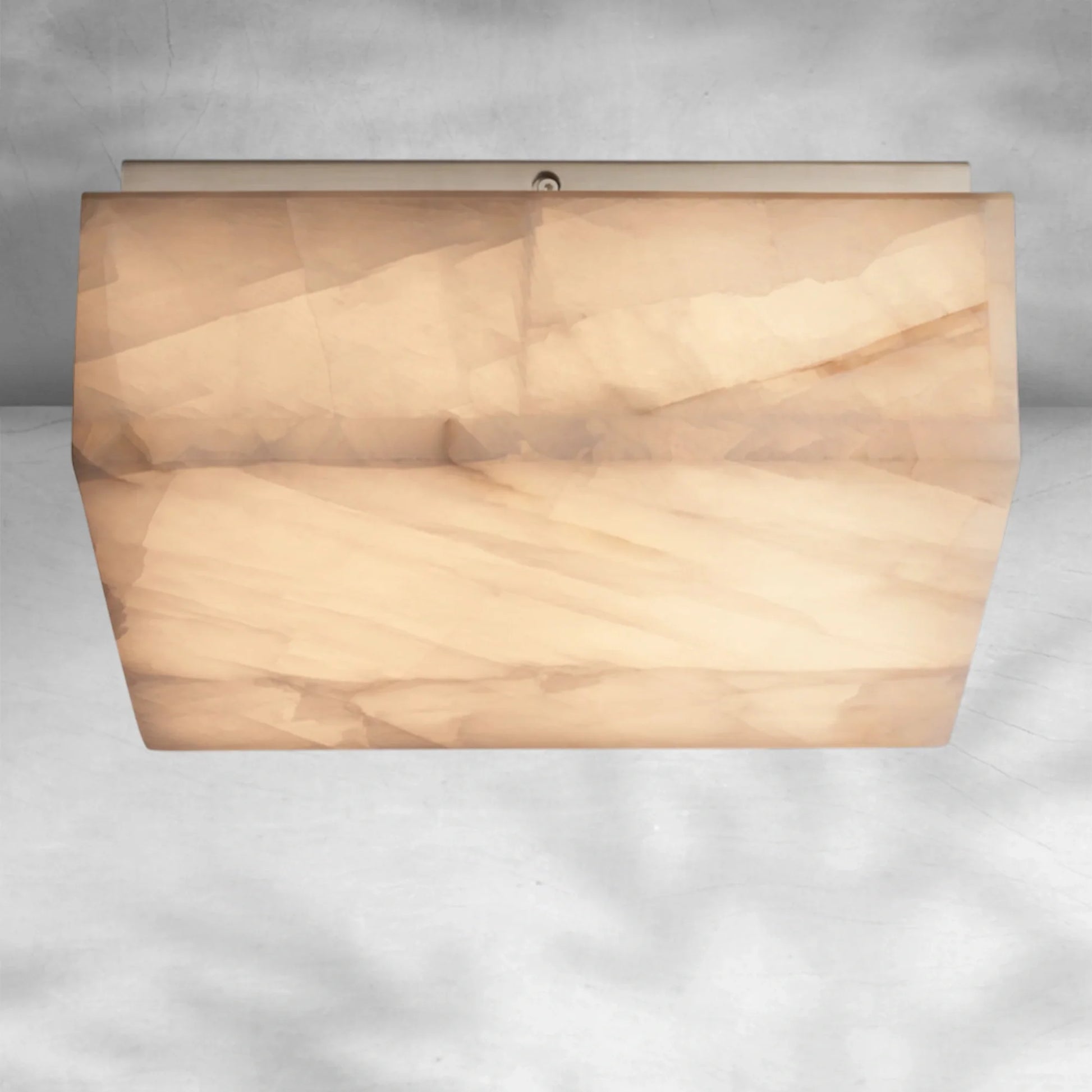 Rivaga Calcite Square Flushmount 6"10"14" - Camilalamps - CA-DE2023-C0711