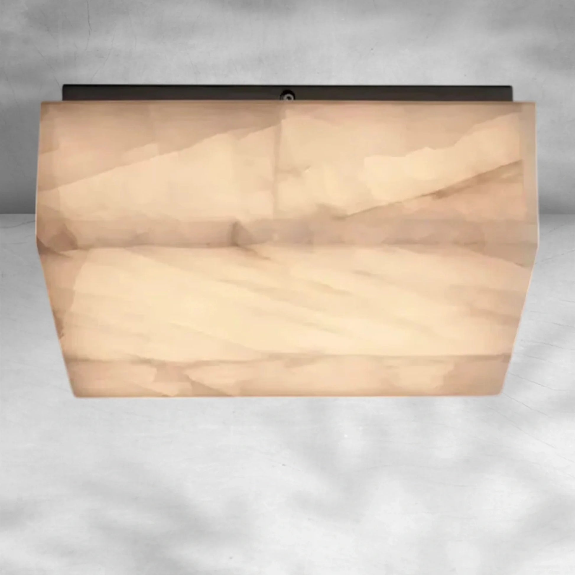 Rivaga Calcite Square Flushmount 6"10"14" - Camilalamps - CA-DE2023-C0708