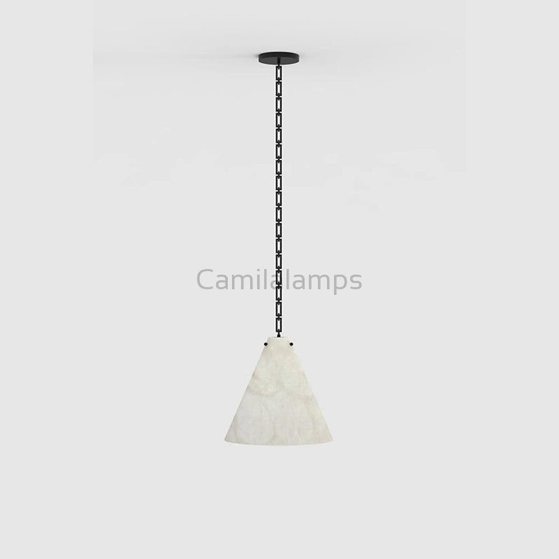Contemporary Large Alabaster Pendant Light For Kitchen Island, Living Room Chandeliers Kevinstudiolives   