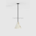 Contemporary Large Alabaster Pendant Light For Kitchen Island, Living Room Chandeliers Kevinstudiolives Black  
