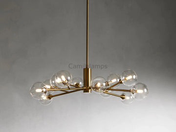 Apollo Round Chandelier 36"47"59"