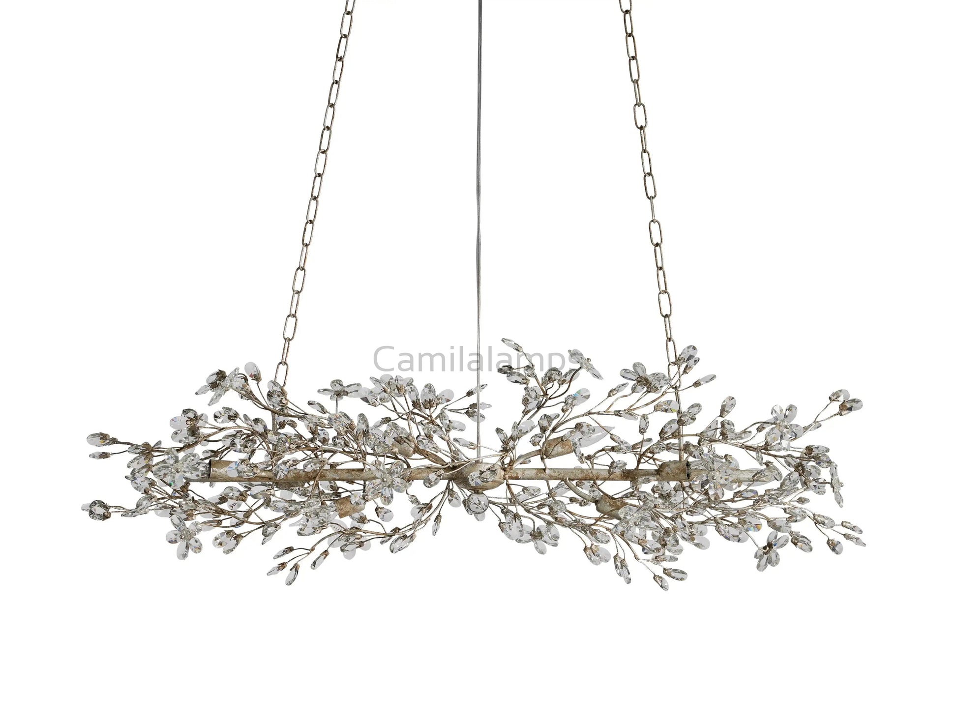 Fiore Linear Chandelier 43"51"68" - Camilalamps - CA - 1ZA0016