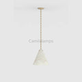 Contemporary Large Alabaster Pendant Light For Kitchen Island, Living Room Chandeliers Kevinstudiolives Brass  