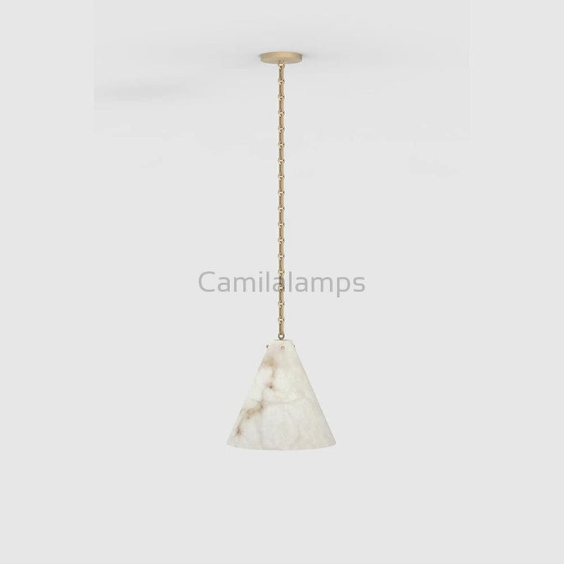 Contemporary Large Alabaster Pendant Light For Kitchen Island, Living Room Chandeliers Kevinstudiolives   
