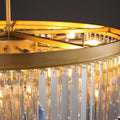 1920s Odaon Art Deco Round Chandelier 20