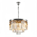 1920s Odaon Art Deco Round Chandelier 20