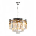 1920s Odaon Art Deco Round Chandelier 20