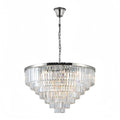 1920s Odaon Art Deco Round Chandelier 20