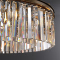 1920s Odaon Art Deco Round Chandelier 20