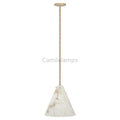 Contemporary Large Alabaster Pendant Light For Kitchen Island, Living Room Chandeliers Kevinstudiolives   