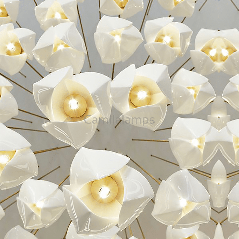 Postmodern Ceramic Branch Chandelier - Camilalamps - ILM0583