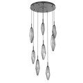 Beveled Rock Crystal Cluster Round Chandelier - Camilalamps - CA - CH256285
