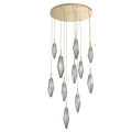 Beveled Rock Crystal Cluster Round Chandelier - Camilalamps - CA - CH256272