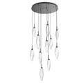 Beveled Rock Crystal Cluster Round Chandelier - Camilalamps - CA - CH256280