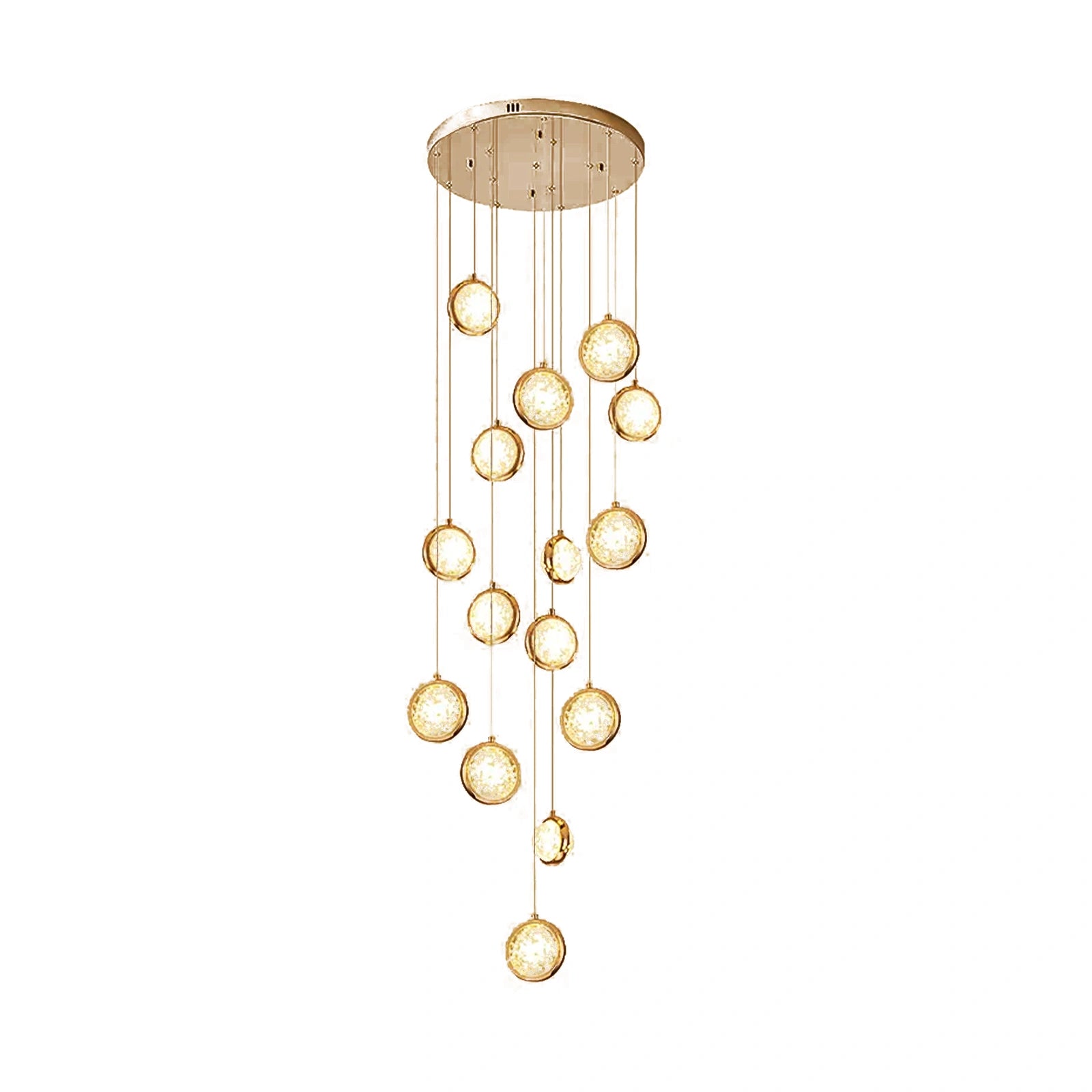 Reina Crystal Long Chandelier - Camilalamps - CA - CH25626100