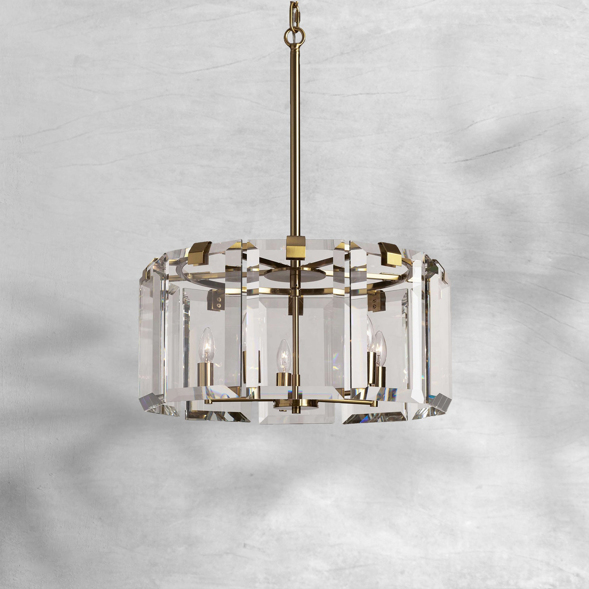 Amaya Round Chandelier 5Light 7Light - Camilalamps - CA - 2036H110