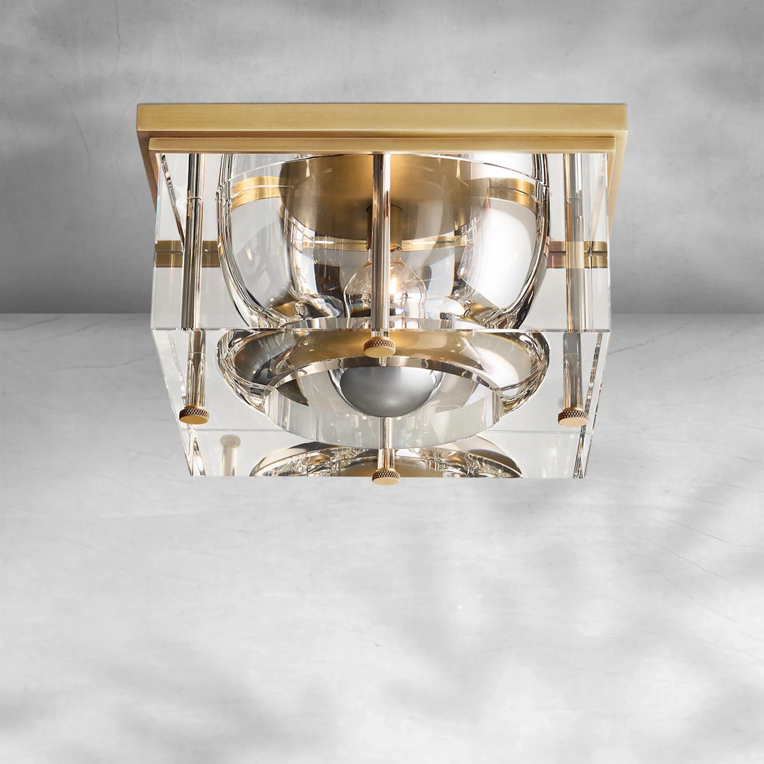 Savilen Square Flushmount 10"12"14" - Camilalamps - CA-Savilen-SF1001