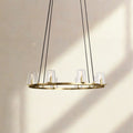 Pauillac Clear Glass Round Chandelier - Camilalamps - EDC-11