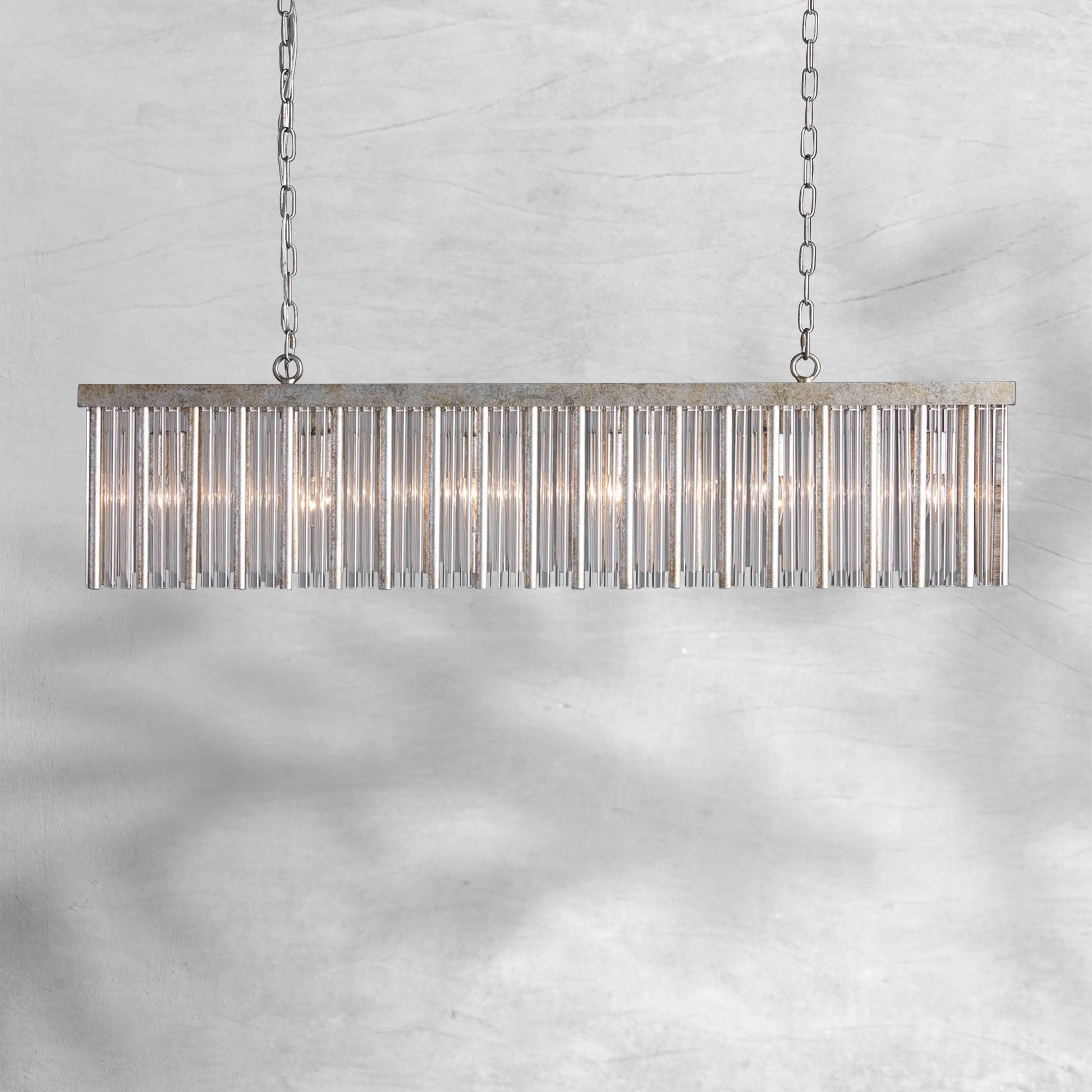 Andalucia Rectangular Chandelier 48''56'' - Camilalamps - CA - AUDA105