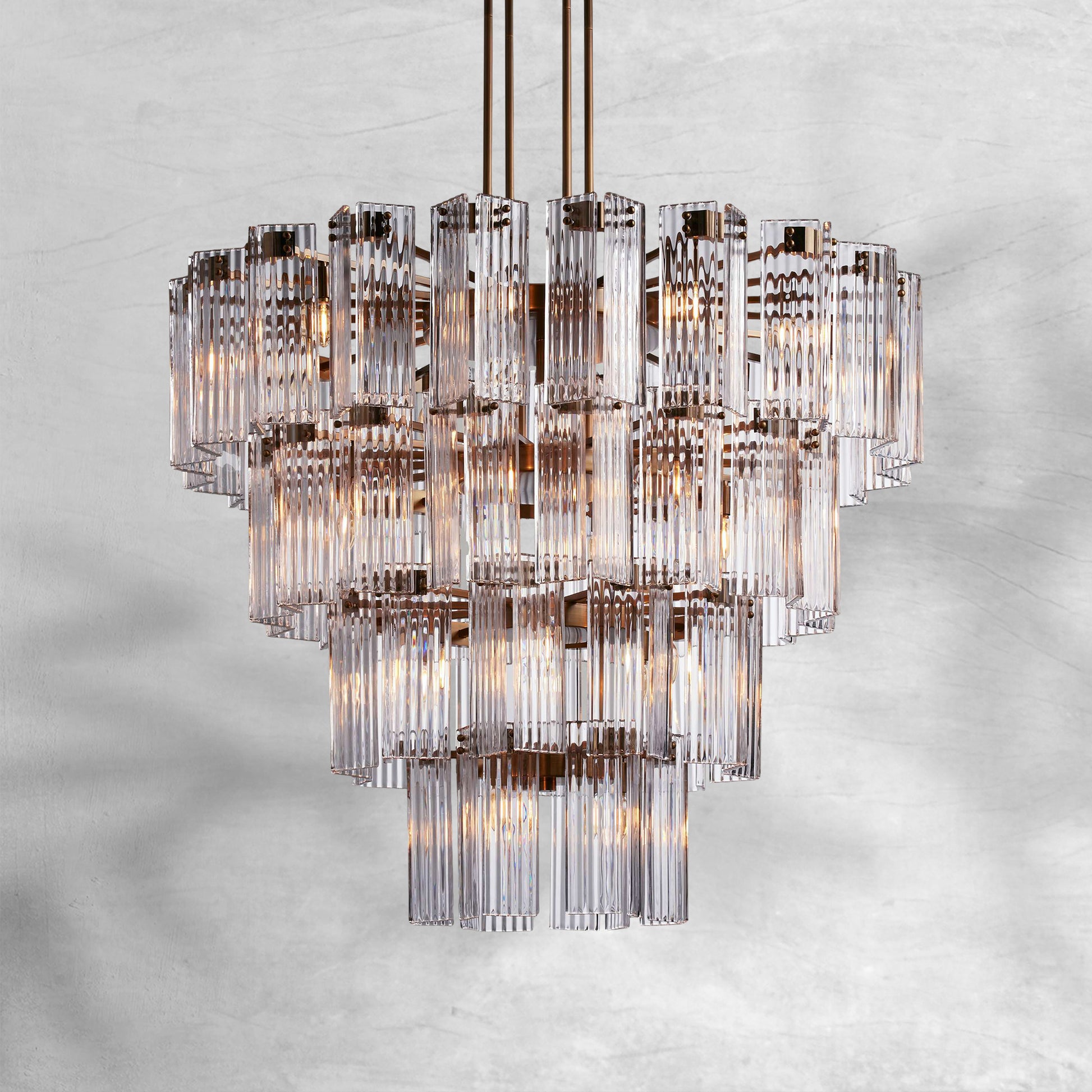 Delsie Round Chandelier 38''48''60'' - Camilalamps - CA - 10031H92KT