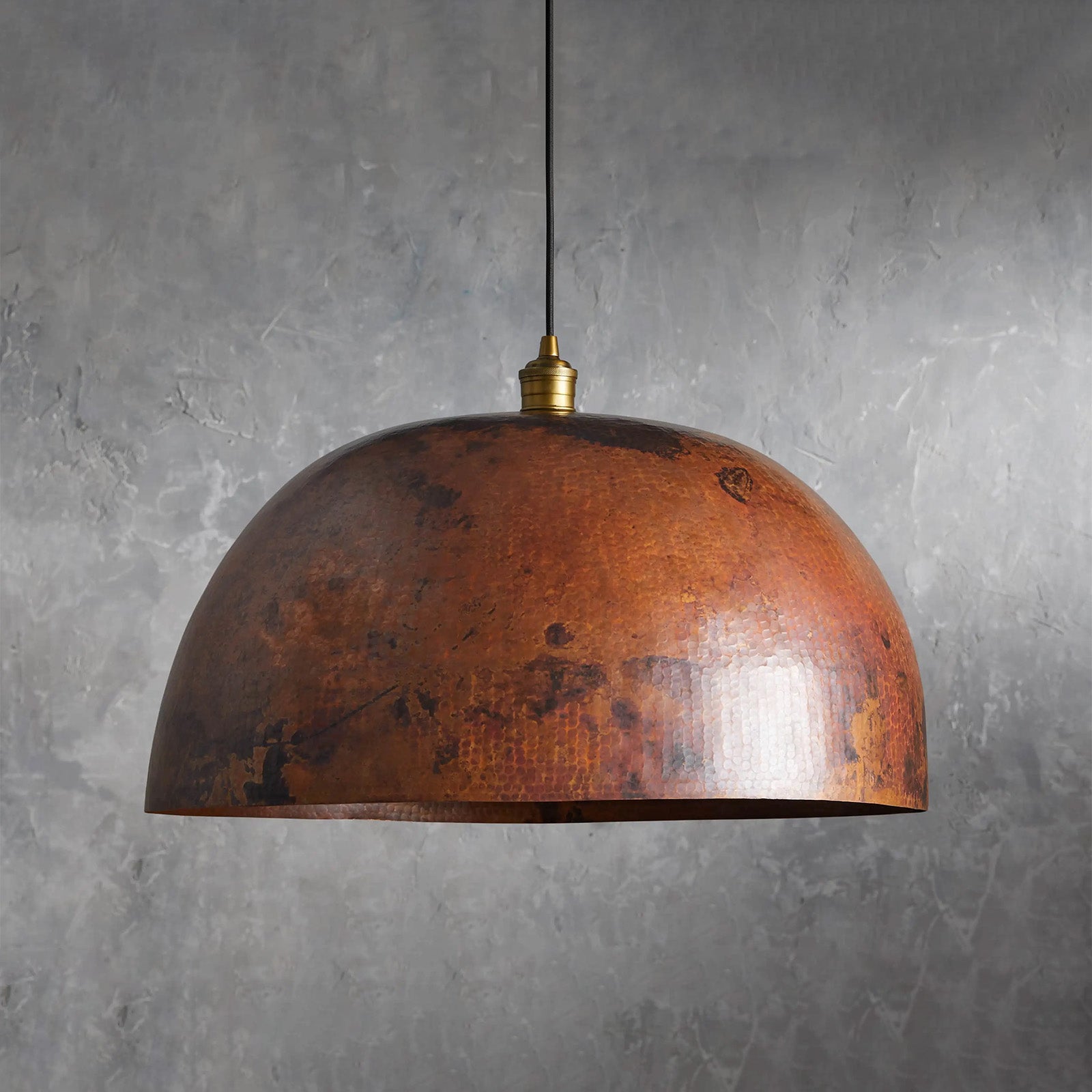 Recycled Metal Dome Pendant - Camilalamps - CAARHWS - 2561911