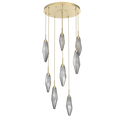 Beveled Rock Crystal Cluster Round Chandelier - Camilalamps - CA - CH256273