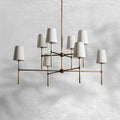 Rhodes 2 - Tier Round Chandelier - Camilalamps - CA - 10031H3
