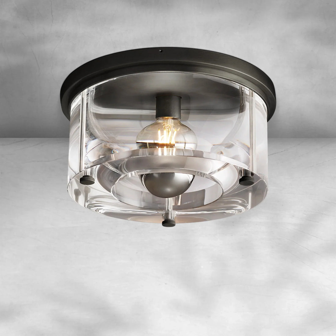 Savilen Round Flushmount 10"12"14" - Camilalamps - CA-Savilen-RF003