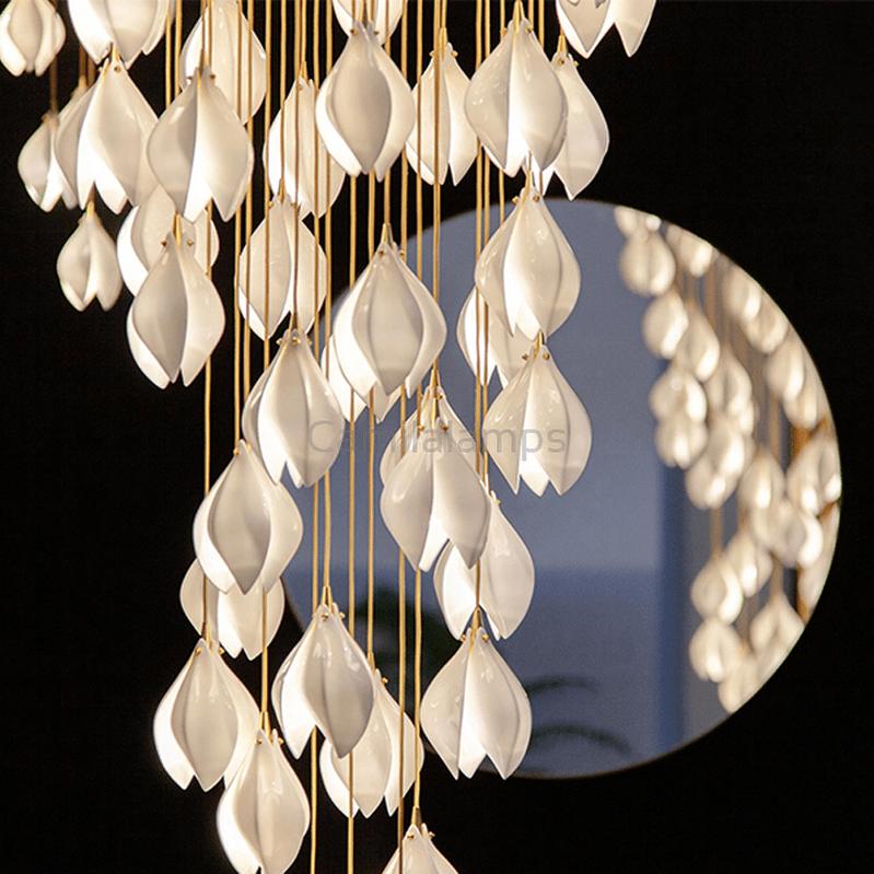 Postmodern Ceramic Branch Chandelier - Camilalamps - ILM0583