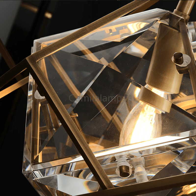 Postmodern Minimalist Crystal Pendant Light - Camilalamps - ILM0633