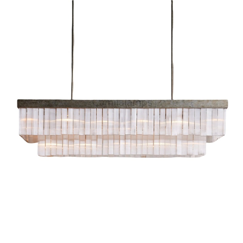 Cameron Rectangular Chandelier 49"59"