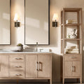 Fulhamic Linen Shade Sconce Light - Camilalamps - CAARHWS - 2561238
