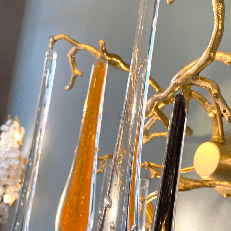 Agnes Branch Crystal Wall Sconce - Camilalamps - ILM0585